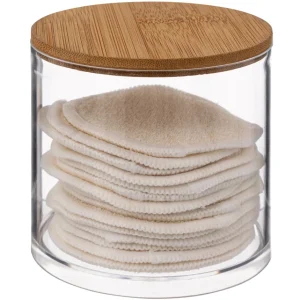 14 disques réutilisables + boite bambou