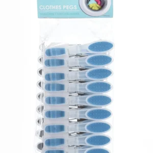 20 pinces à linge plastique et silicone