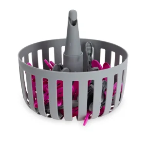 30 pinces à linge + panier