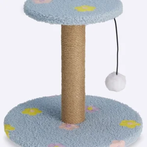 Arbre à chat motif fantaisie + balle