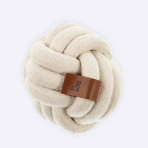 Balle de jeu en corde pour chien