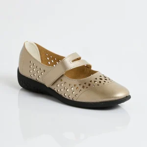 Ballerines babies cuir largeur confort