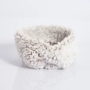 Bandeau chaud en polaire façon sherpa