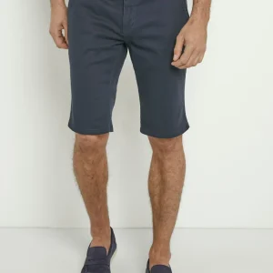 Bermuda en toile de coton extensible