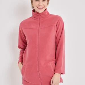 Veste zippée polaire, manches longues