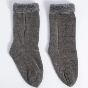 Chaussettes d'intérieur chaudes à picots