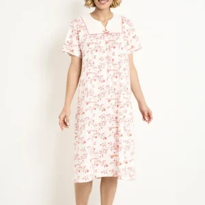 Chemise de nuit confort mi longue imprimée