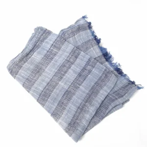 Echarpe légère à franges style chèche