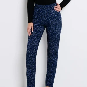 Legging taille élastiquée extensible uni ou bicolore