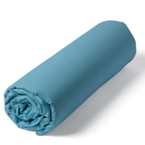 Drap housse percale de coton uni REPOS