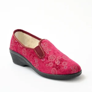 Chaussons élastiqués fourrés