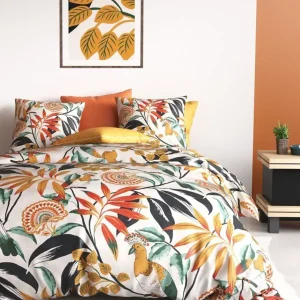 Parure de lit coton 2 pers, exotique
