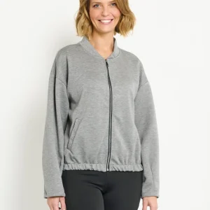 Veste zippée confort type teddy